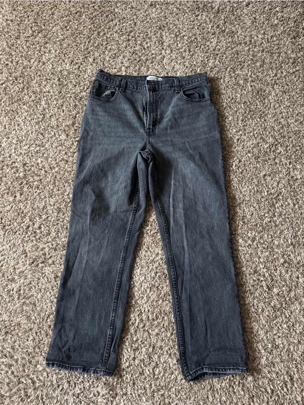Abercrombie & Fitch Women's Jeans in Washed Black